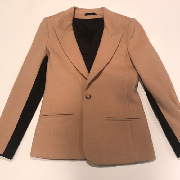 Laveer Wool Two-Tone Blazer - Picture 2 of 7